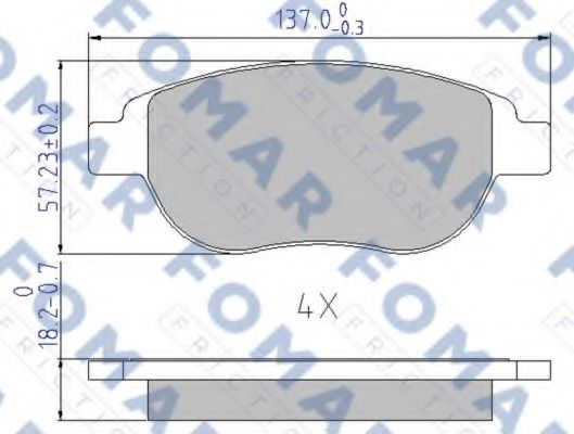 FOMAR Friction FO 687381