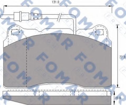 FOMAR Friction FO 687481