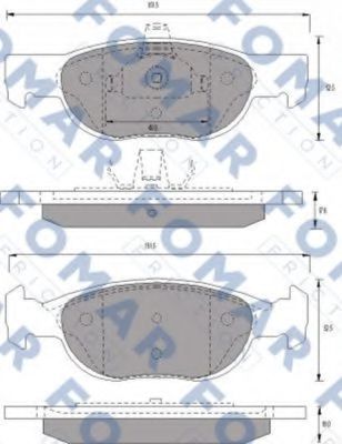 FOMAR Friction FO 688481