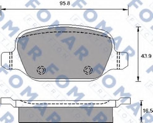 FOMAR Friction FO 688581