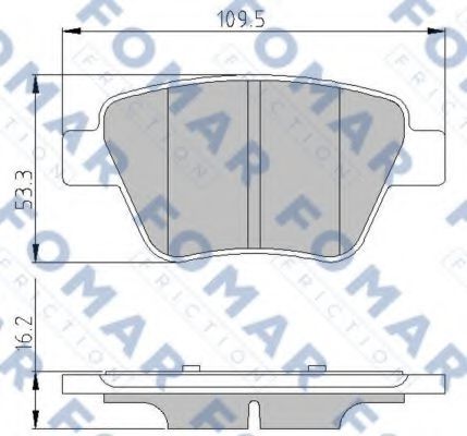 FOMAR Friction FO 691581