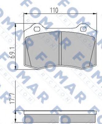 FOMAR Friction FO 699184