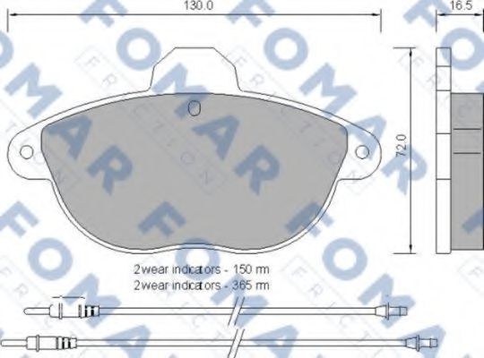 FOMAR Friction FO 765481