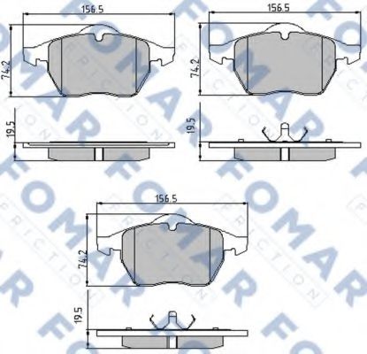 FOMAR Friction FO 838181