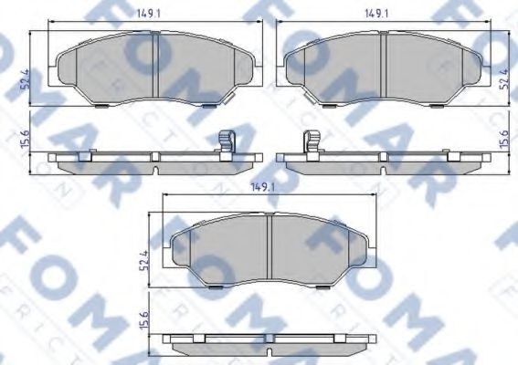 FOMAR Friction FO 893881