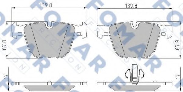 FOMAR Friction FO 895081