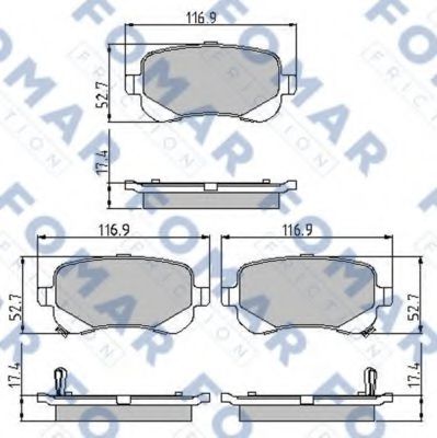 FOMAR Friction FO 895581