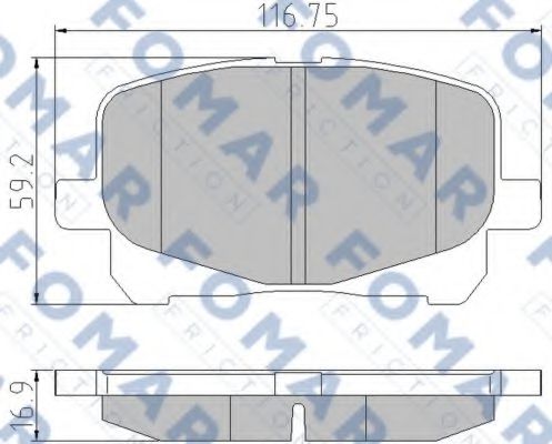 FOMAR Friction FO 901181