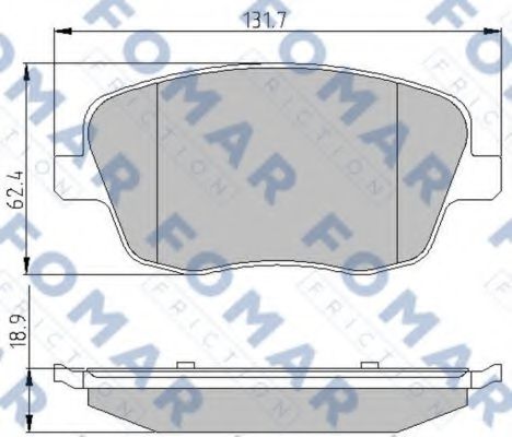 FOMAR Friction FO 908081