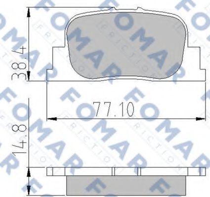 FOMAR Friction FO 909181