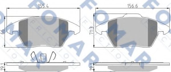 FOMAR Friction FO 918781