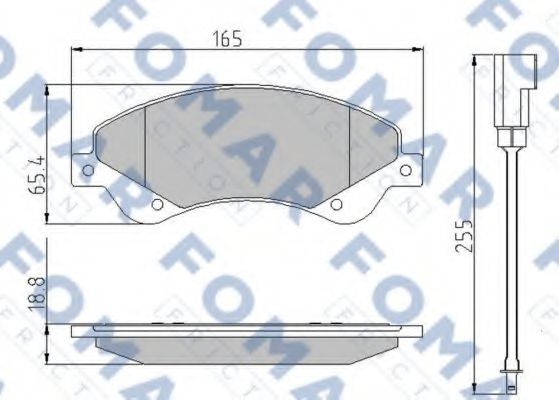 FOMAR Friction FO 925181