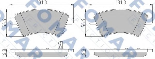 FOMAR Friction FO 926081