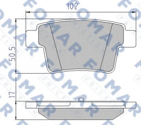 FOMAR Friction FO 928581