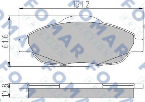 FOMAR Friction FO 929581