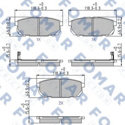 FOMAR Friction FO 931981