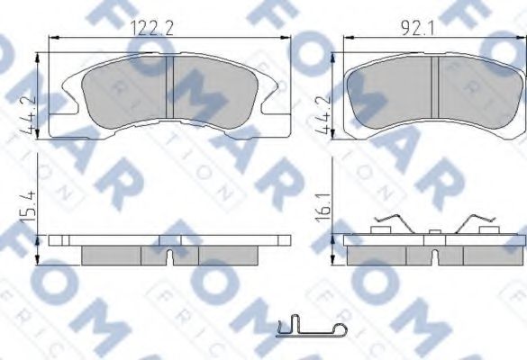 FOMAR Friction FO 949681