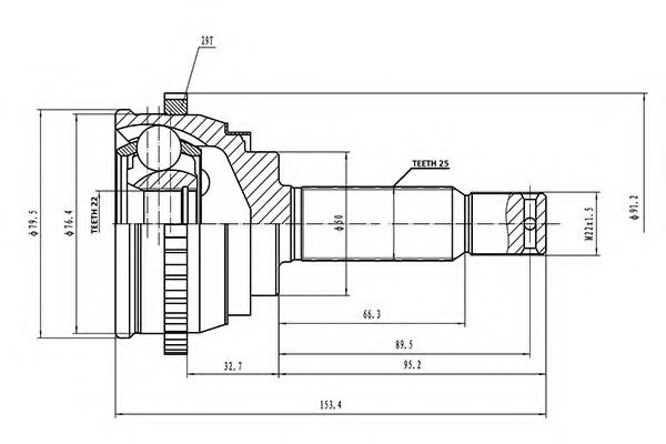 AYWIPARTS AW1510178A