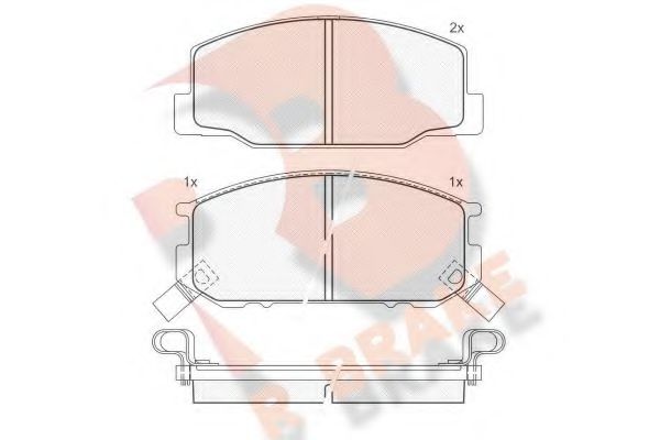 R BRAKE RB0501