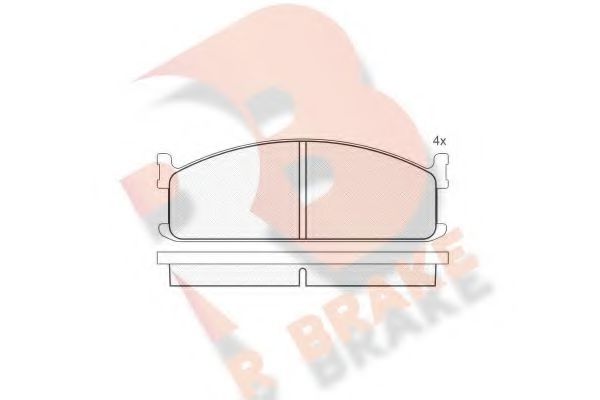 R BRAKE RB0521