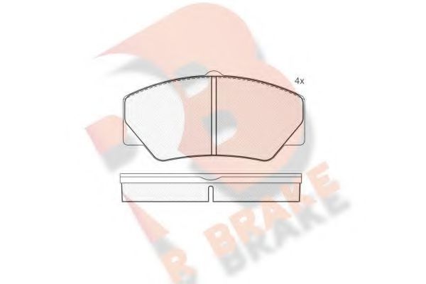 R BRAKE RB0542