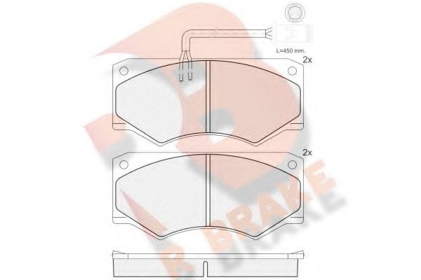 R BRAKE RB0904