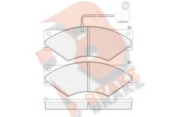 R BRAKE RB0965