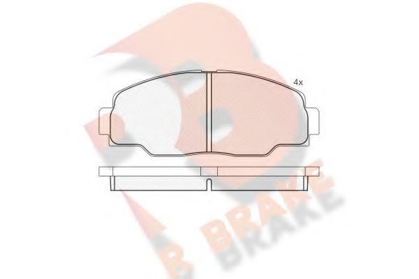 R BRAKE RB1008