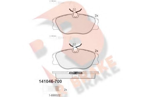 R BRAKE RB1046