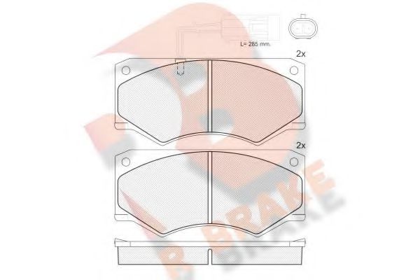 R BRAKE RB1421