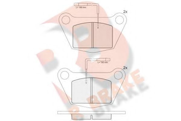 R BRAKE RB1456