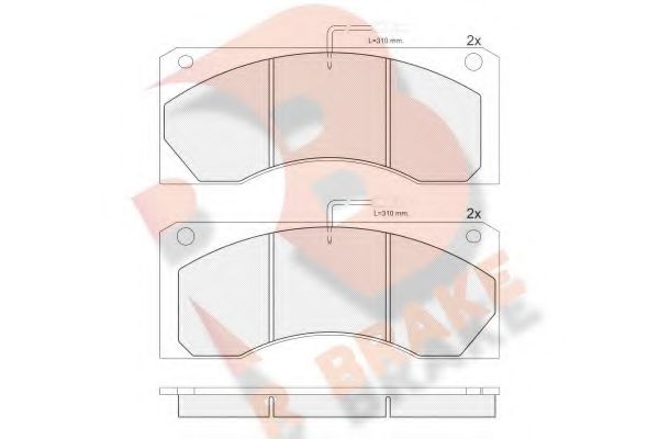 R BRAKE RB1038