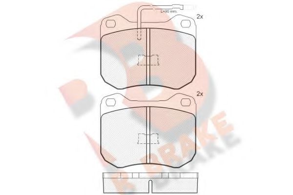 R BRAKE RB0198