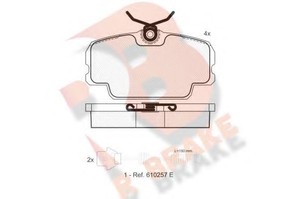 R BRAKE RB0419-203