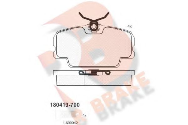 R BRAKE RB0419-700