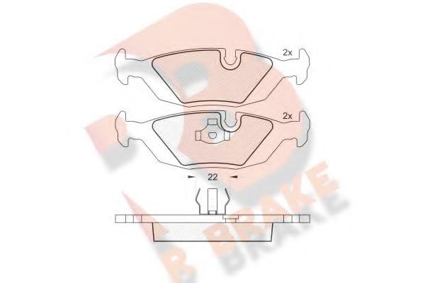 R BRAKE RB0422