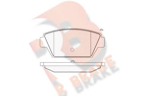 R BRAKE RB0540