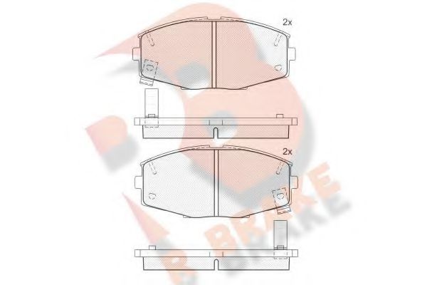 R BRAKE RB0617