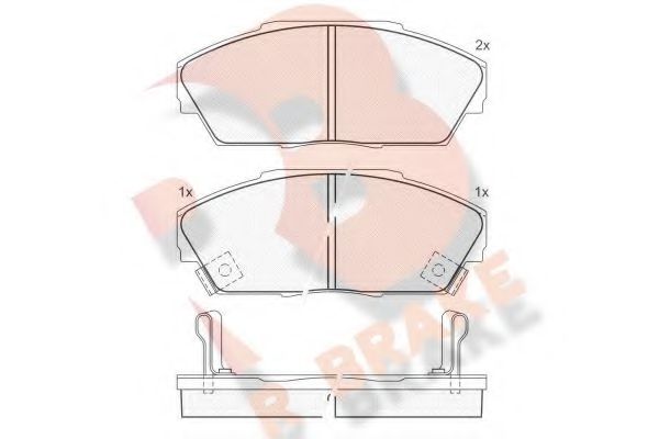 R BRAKE RB0704