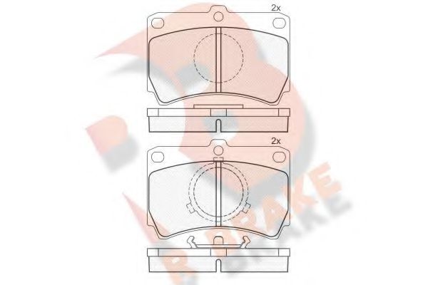 R BRAKE RB0756