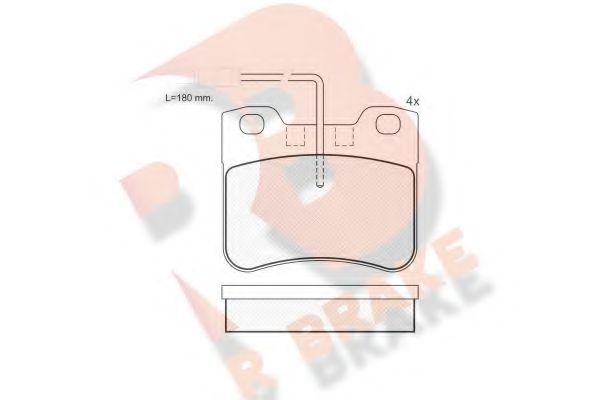 R BRAKE RB0788-202