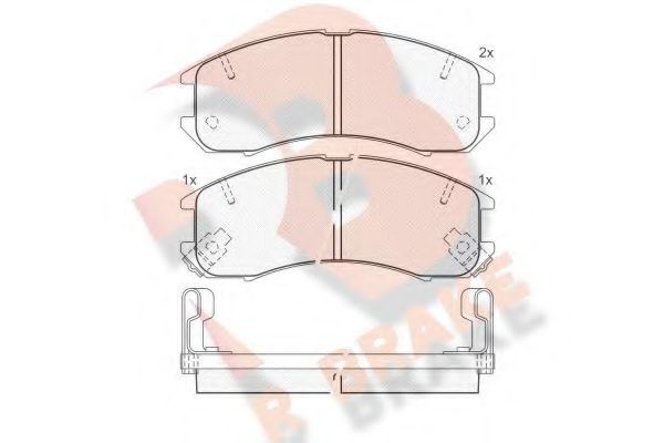 R BRAKE RB0795