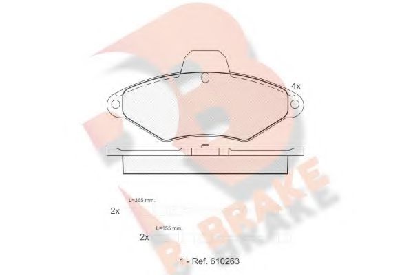 R BRAKE RB0920