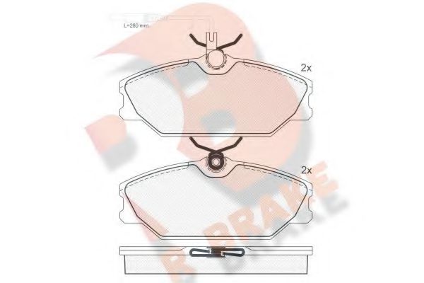 R BRAKE RB0930