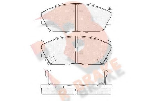 R BRAKE RB0962