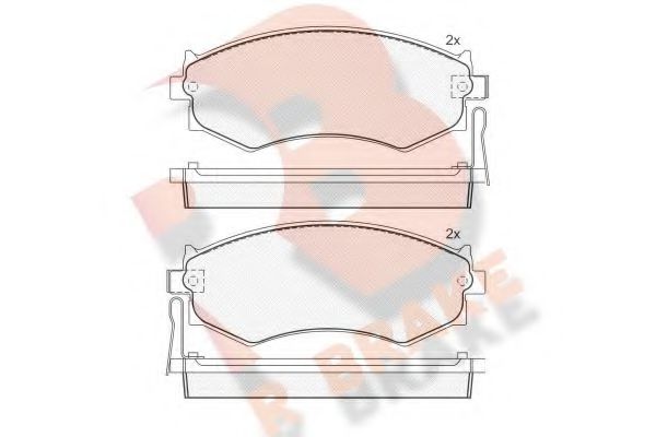 R BRAKE RB0986