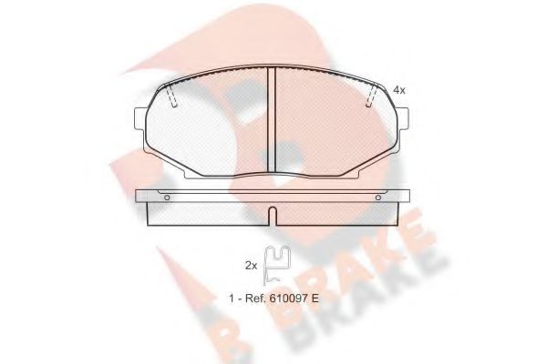 R BRAKE RB1099