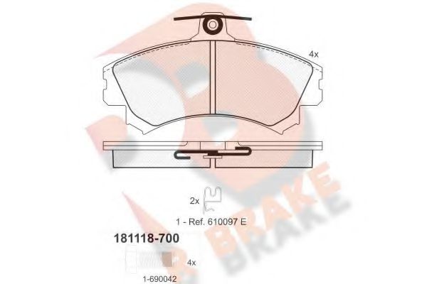 R BRAKE RB1118-700