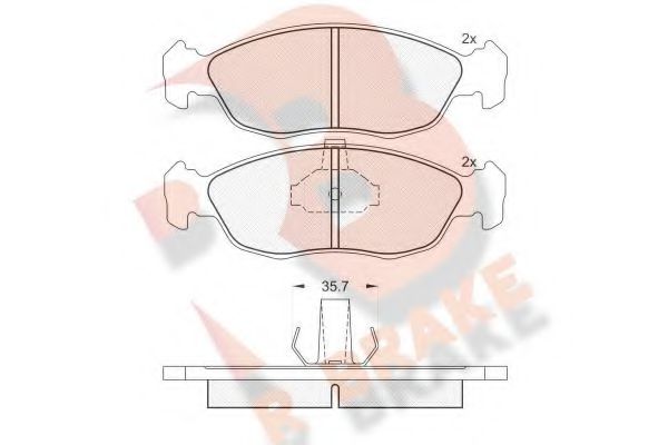 R BRAKE RB1121