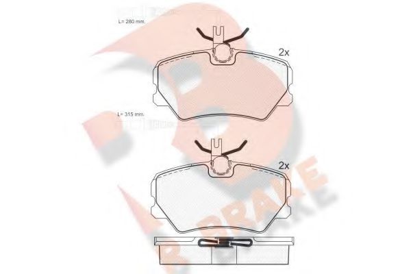 R BRAKE RB1285